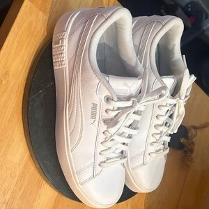PUMA Women's Classic White Sneakers
